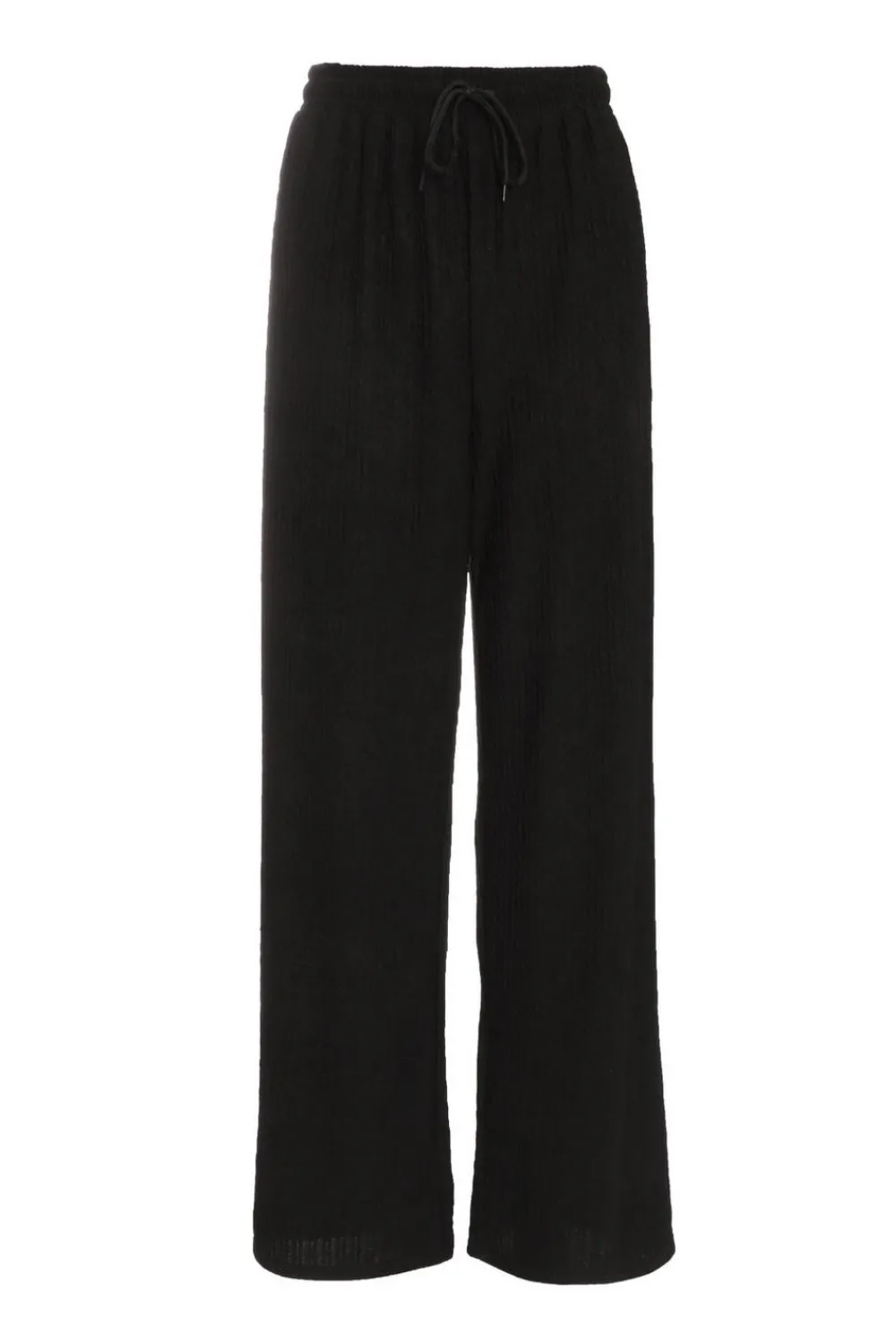 Quiz Trousers|Summer Clothes>Textured Palazzo Trousers