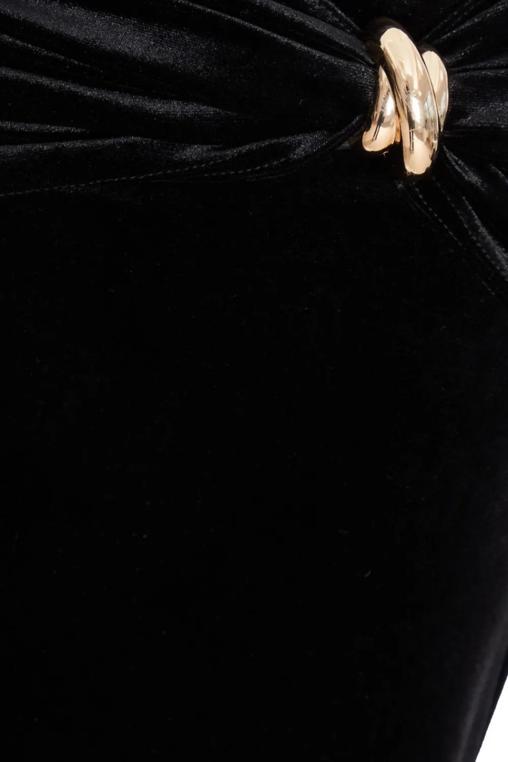 Quiz Prom & Ball|Co-Ords>Black Velvet Maxi Skirt