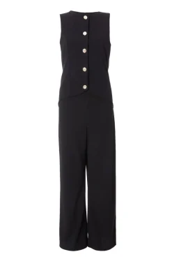 Quiz Going Out Jumpsuits|Black Jumpsuits>Waistcoat Jumpsuit