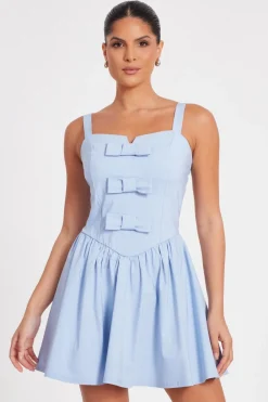 Quiz Summer Clothes|Holiday>Bow Front Mini Dress