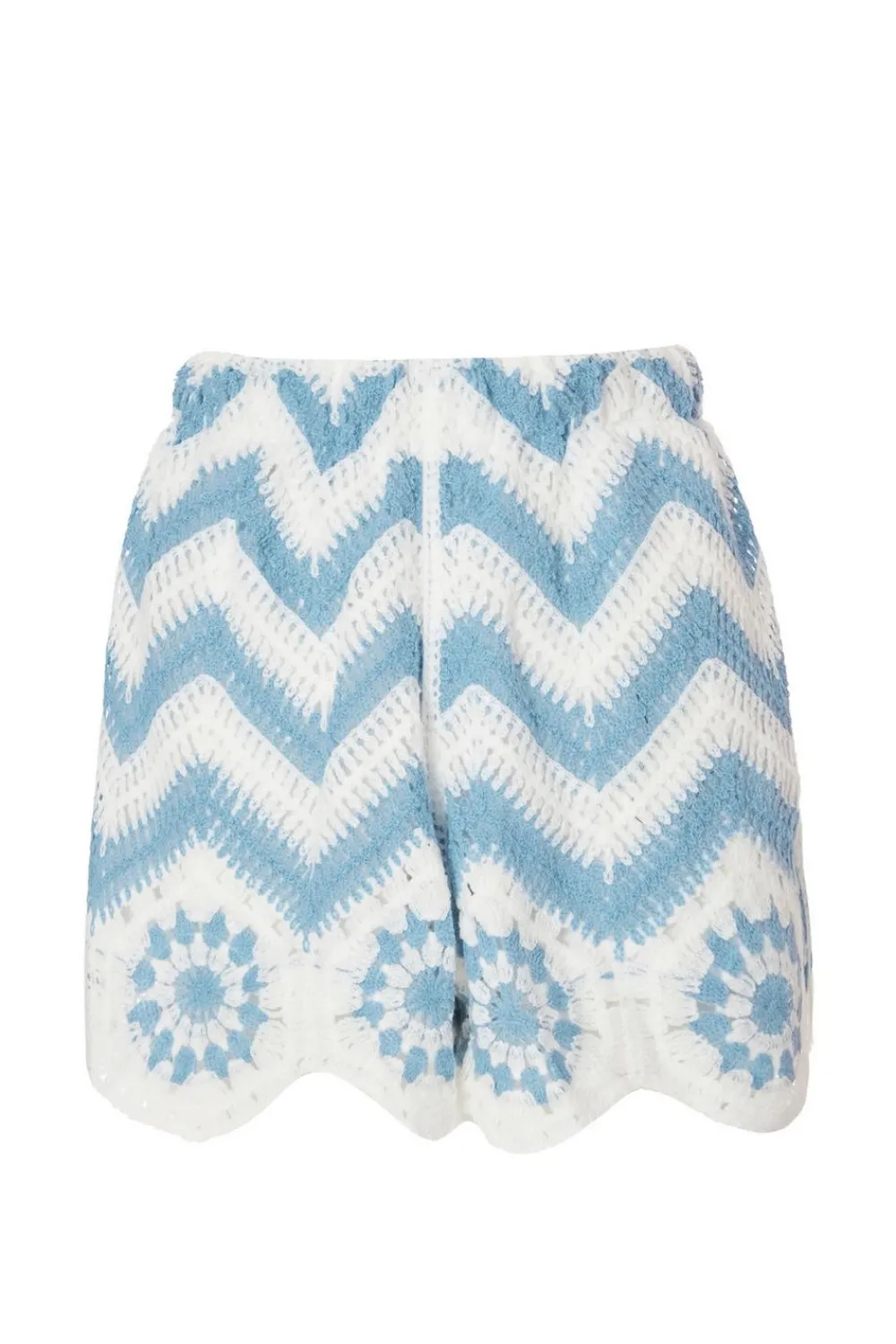 Quiz Summer Clothes|Shorts>Crochet Scalloped Shorts
