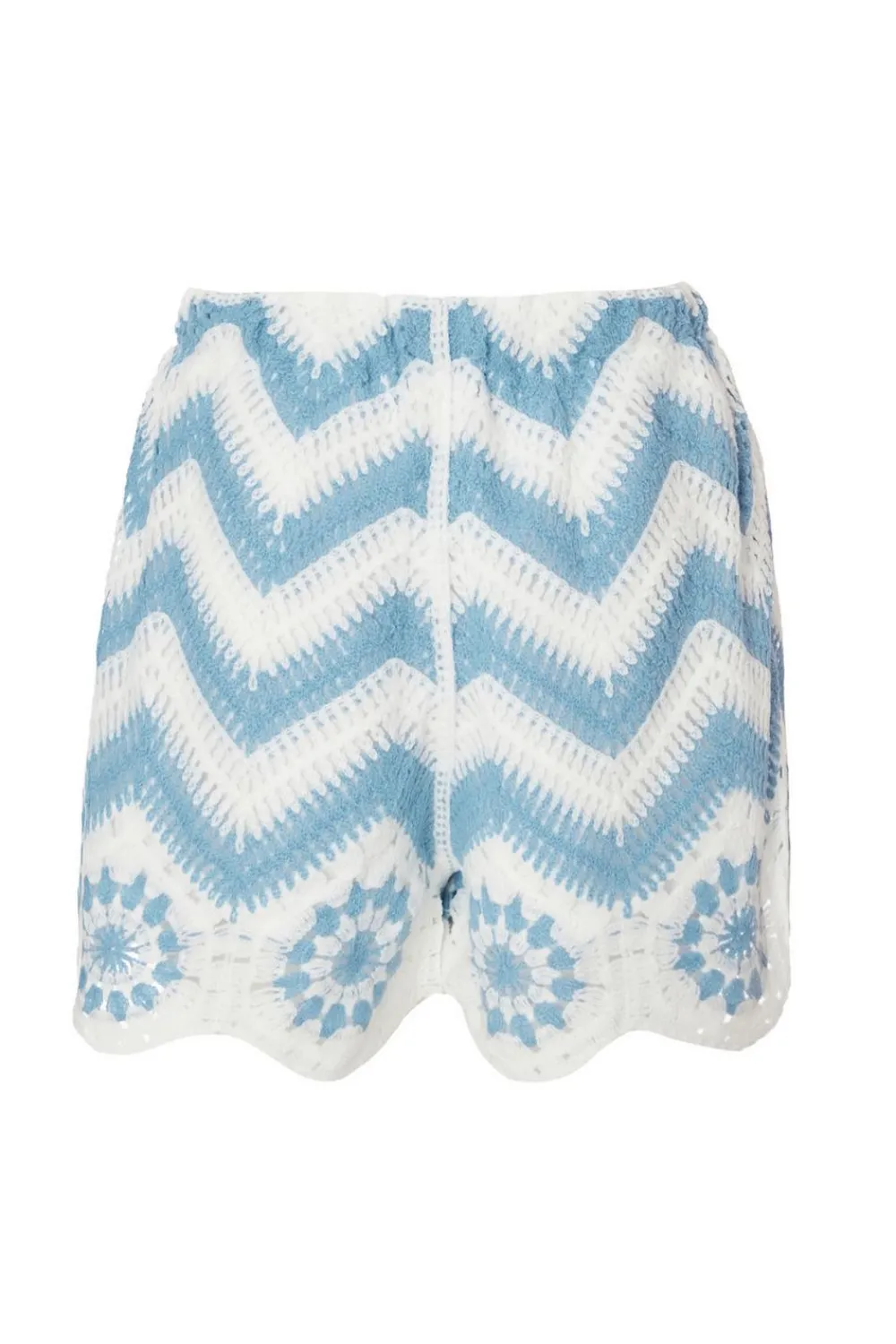 Quiz Summer Clothes|Shorts>Crochet Scalloped Shorts