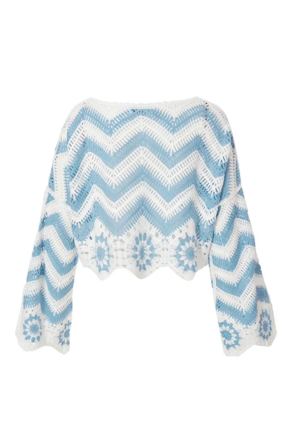 Quiz Summer Tops|Day Tops>Crochet Scalloped Top