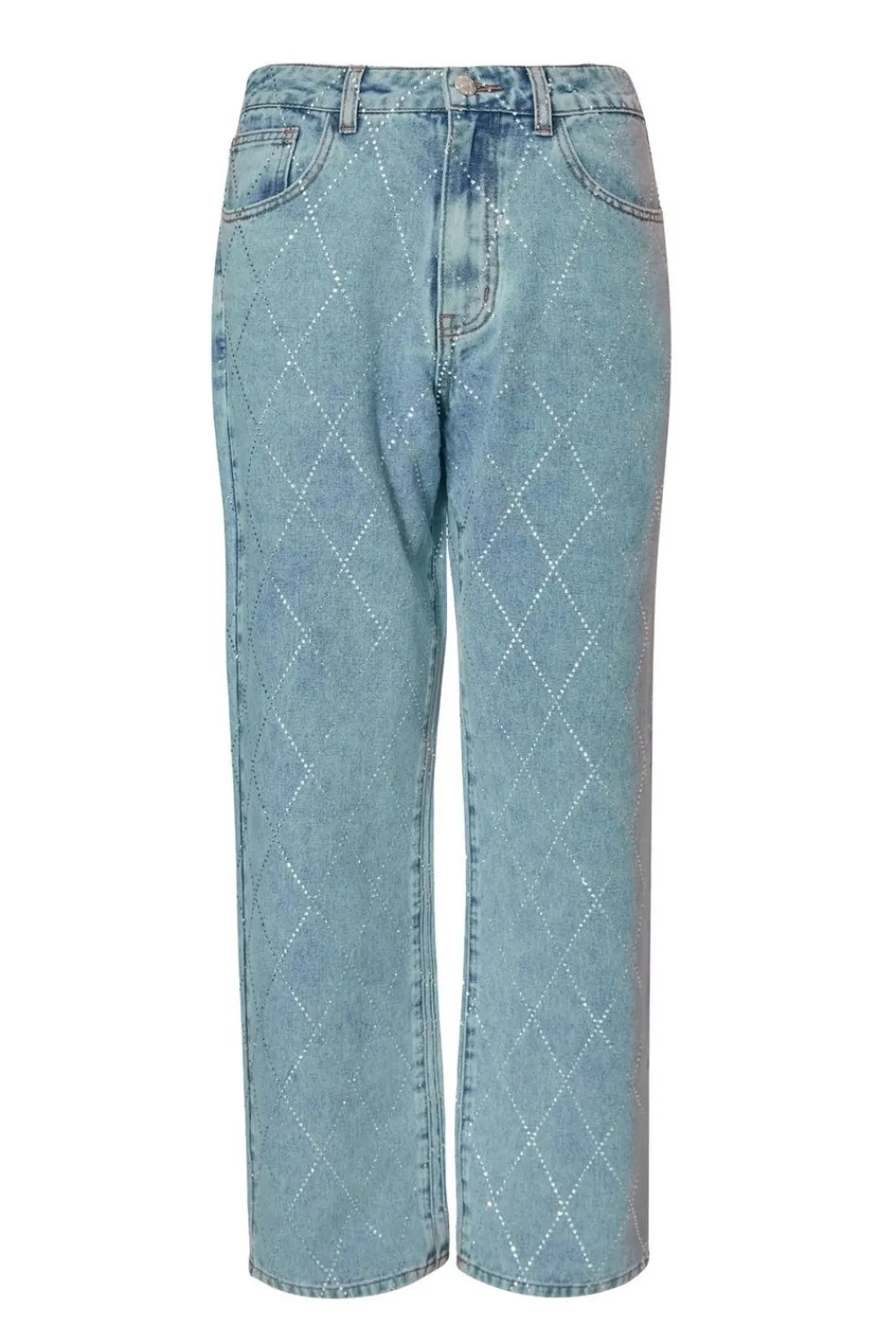 Quiz Summer Clothes|Modest>Blue Diamante Denim Jeans