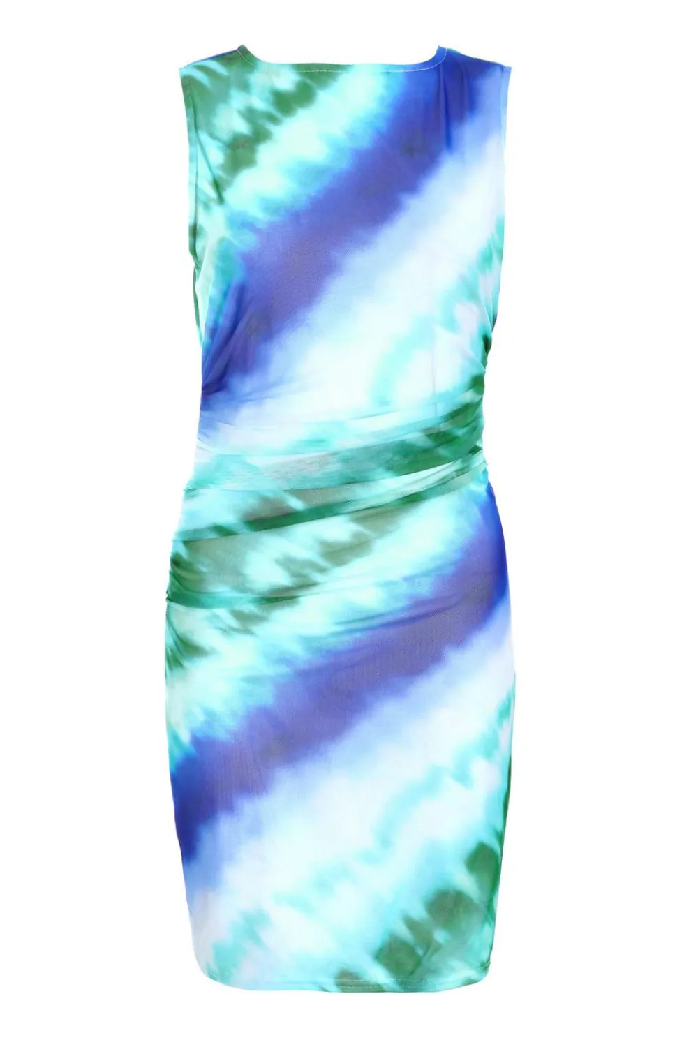 Quiz Summer Clothes|Holiday>Blue Ombre Mesh Bodycon Dress