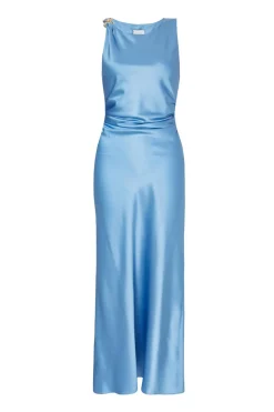 Quiz Day At The Races|Christening Guest>Satin Ruched Midaxi Dress