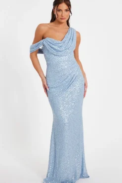 Quiz Prom Dresses|Prom & Ball>Sequin Cowl Neck Maxi Dress
