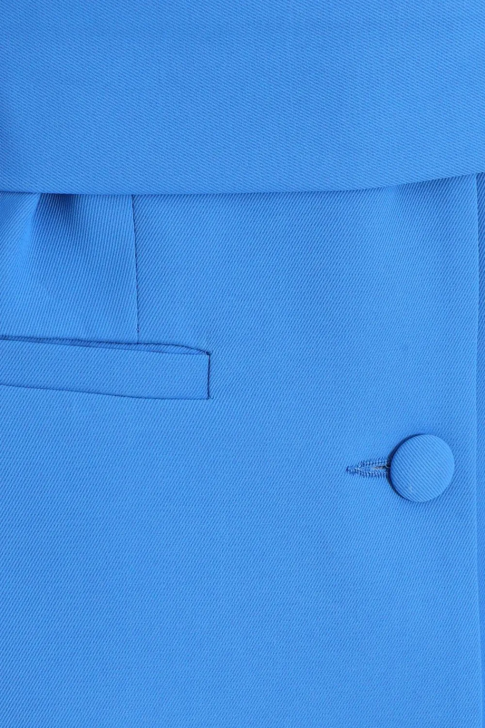 Quiz Workwear|Jackets & Coats>Blue Tailored Tie Belt Blazer
