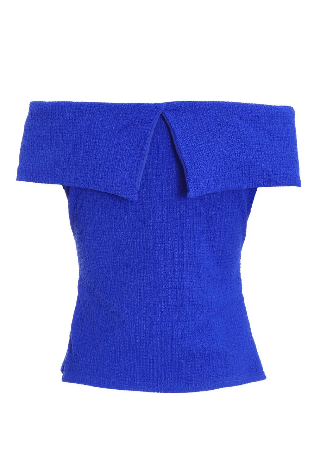 Quiz Going Out Tops|Day Tops>Textured Bardot Ruched Top