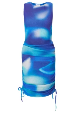 Quiz Summer Clothes|Holiday>Blue Tie Side Mini Dress