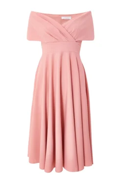 Quiz Evening Dresses|Day At The Races>Bardot Midi Dress