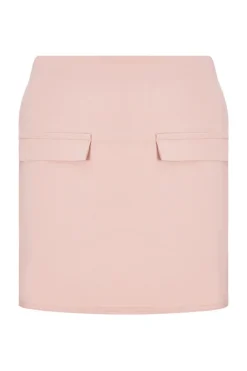 Quiz Summer Clothes|Skirts>Blush Button Detail Mini Skirt