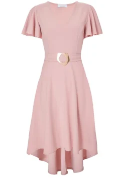 Quiz Day At The Races|Christening Guest>Dip Hem Midi Dress