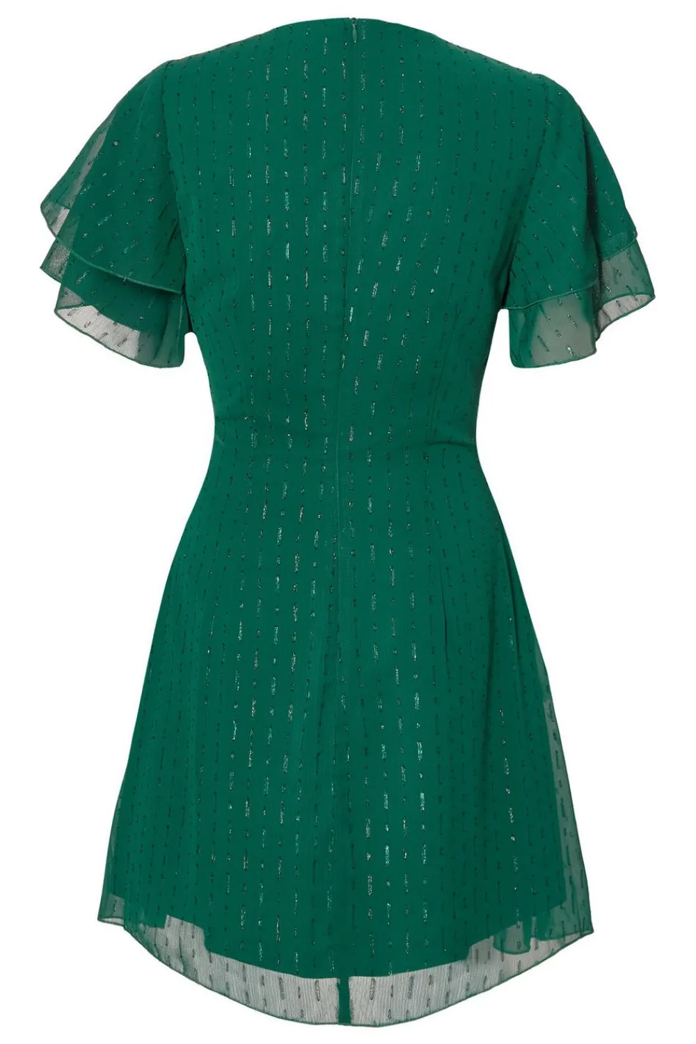 Quiz Day At The Races|Christening Guest>Chiffon Ruffle Mini Dress