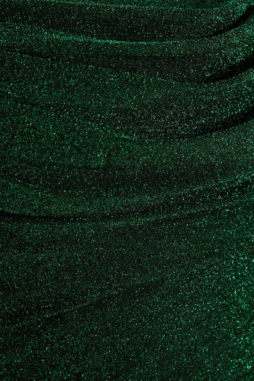 Quiz Evening Dresses|Occasion Dresses>Bottle Green Shimmer Bardot Ruched Midi Dress