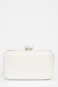 Quiz Wedding Accessories|Bride To Be>Bridal Shimmer Box Bag