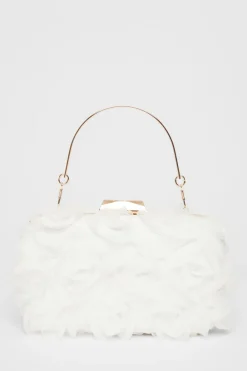 Quiz Wedding Accessories|Bags>Bridal Organza Rose Box Bag