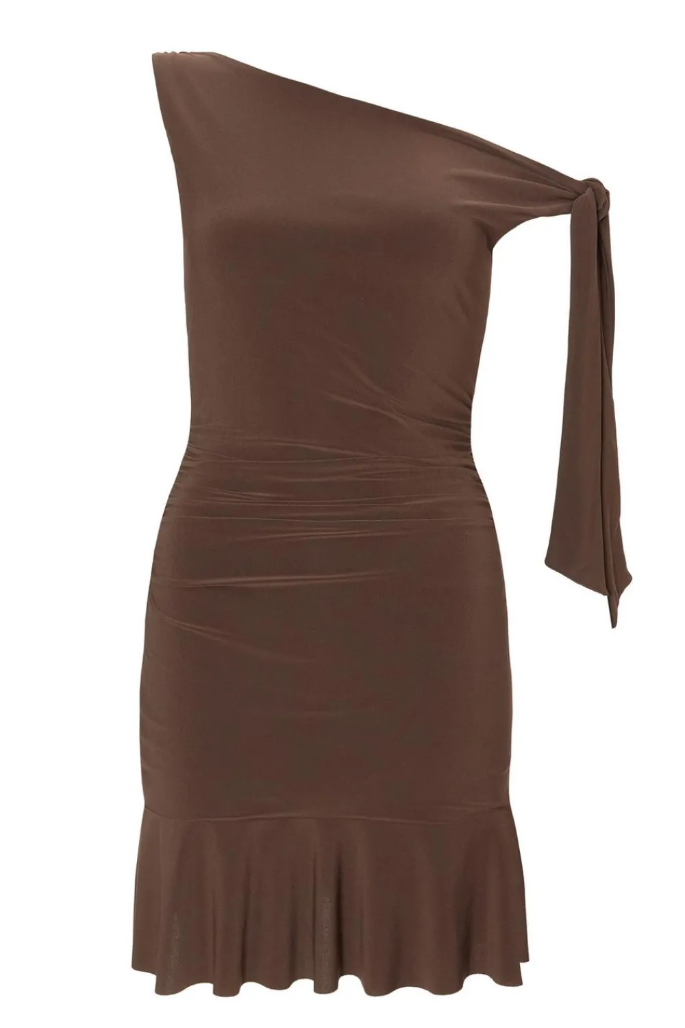 Quiz Summer Clothes|Holiday>Asymmetric Mini Dress