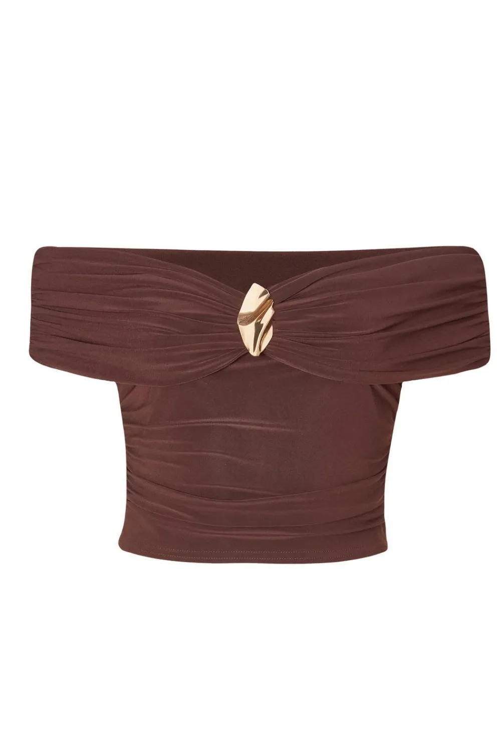 Quiz Going Out Tops|Crop Tops>Bardot Crop Top