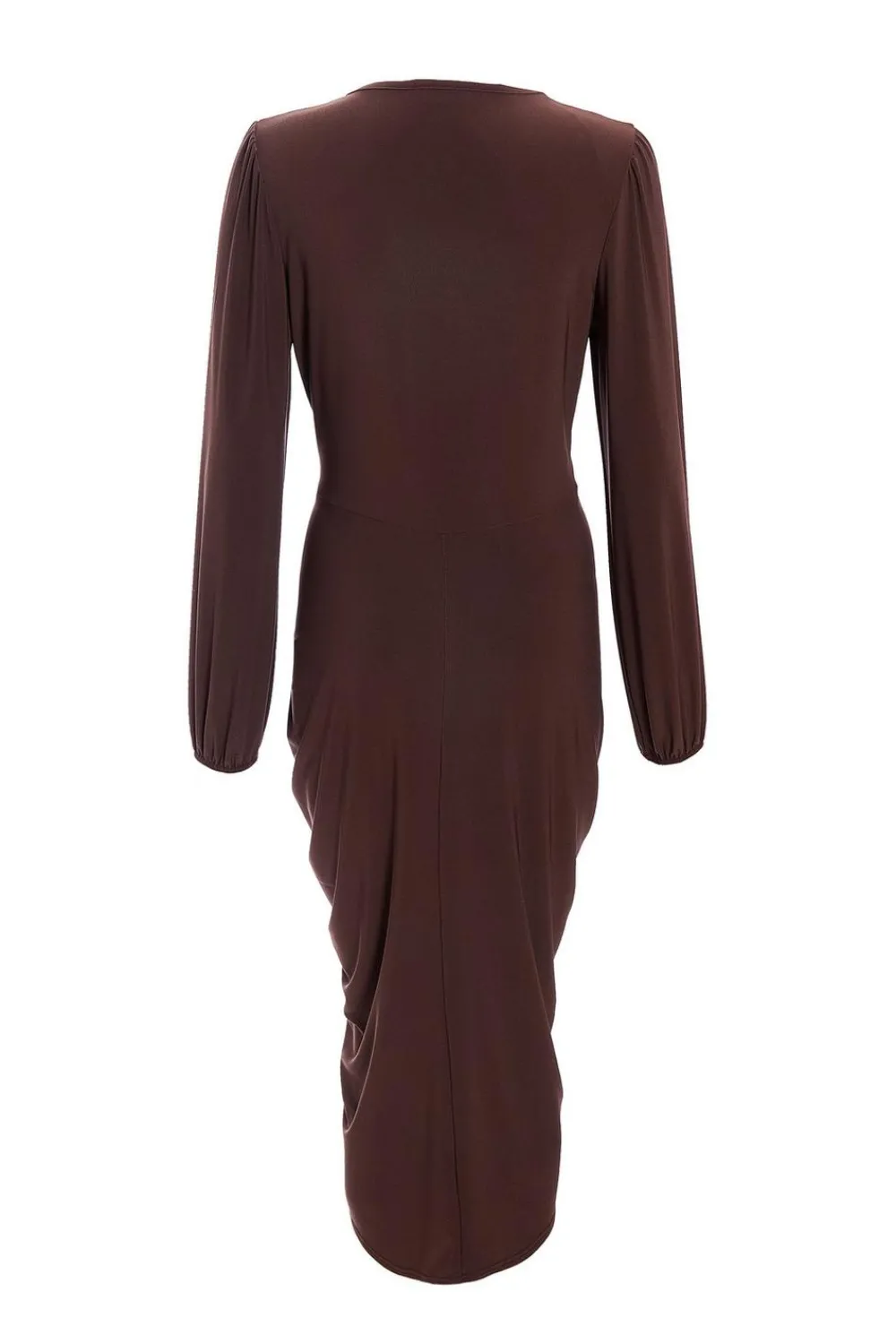 Quiz Christening Guest|Going Out>Brown Buckle Detail Midi Dress