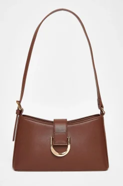 Quiz Bags>Buckle Detail Shoulder Bag