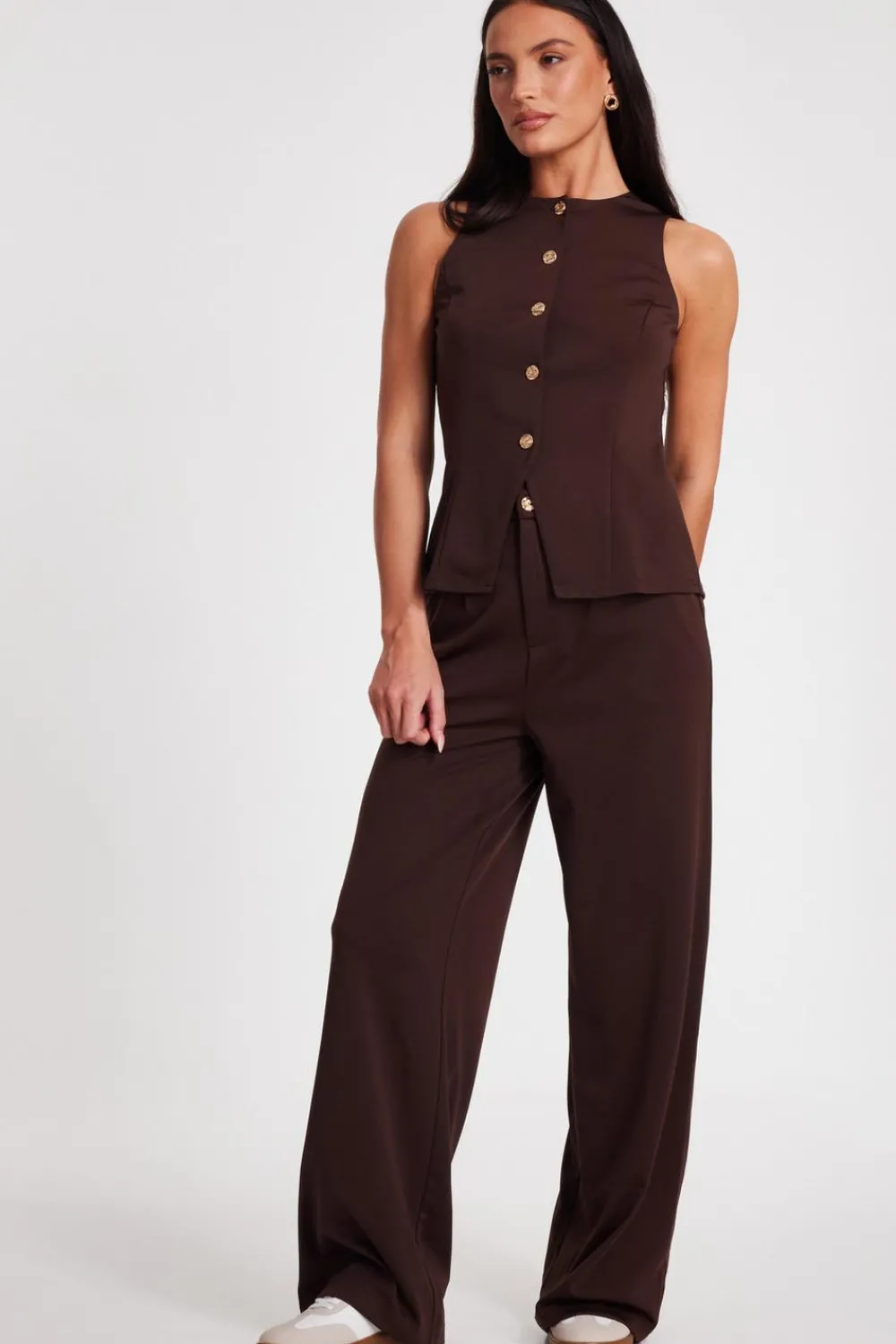 Quiz Waistcoat|Workwear>Button Front Waistcoat