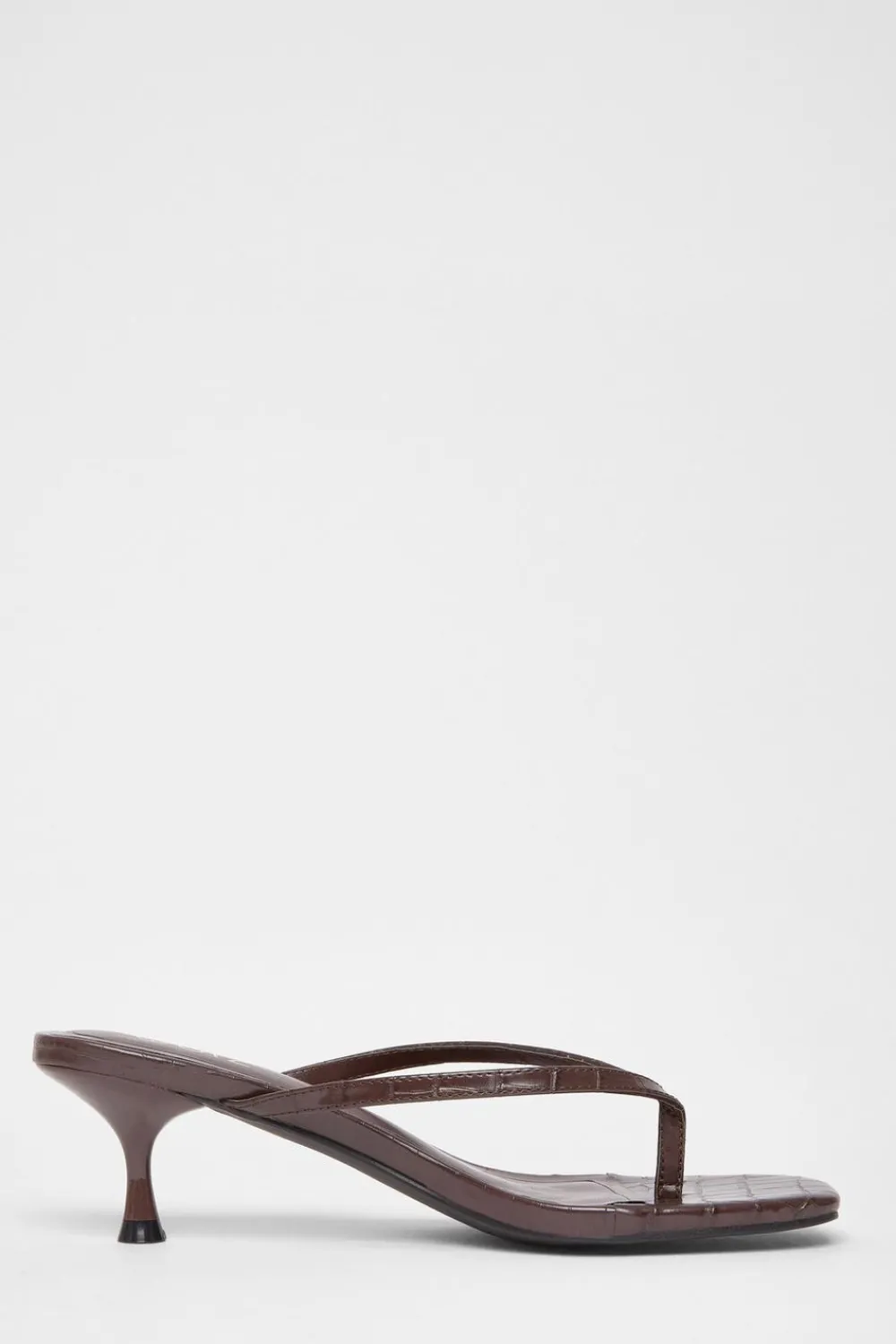 Quiz Heels|Holiday Shoes>Croc Toe Post Heels