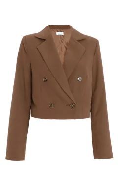 Quiz Jackets & Coats|Co-Ords>Cropped Tailored Blazer