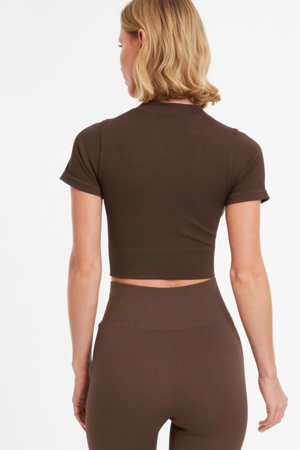 Quiz T-Shirts|Day Tops>Seamless Crop Top