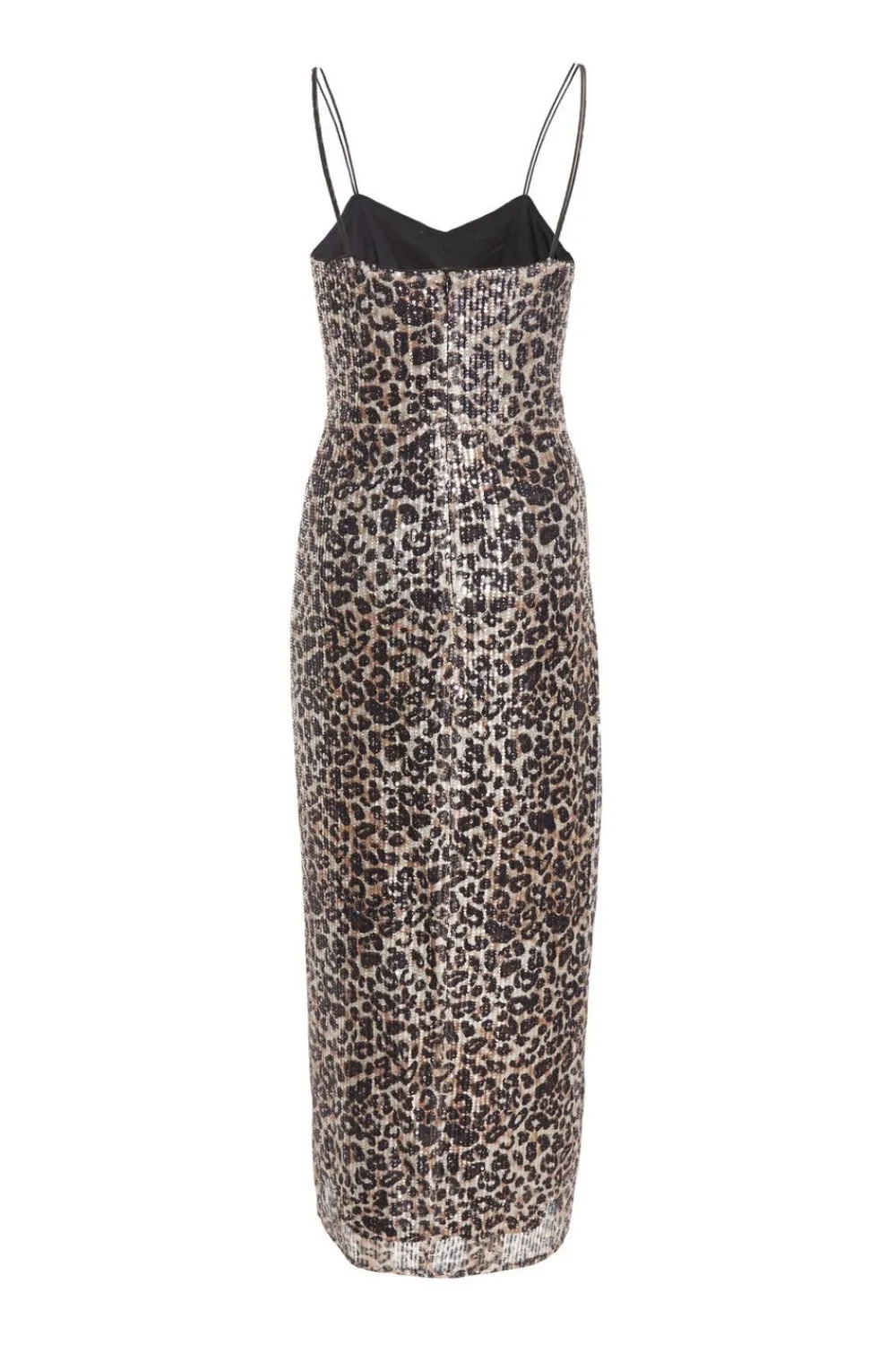 Quiz Midi Dresses|Maxi Dresses>Brown Sequin Leopard Print Midaxi Dress