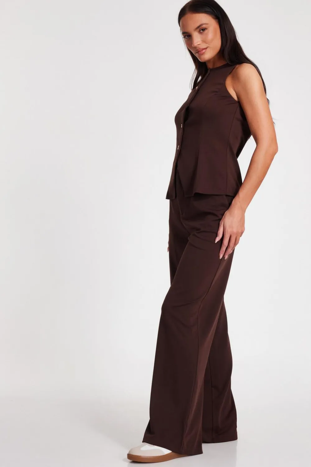 Quiz Workwear|Trousers>Wide Leg Trousers