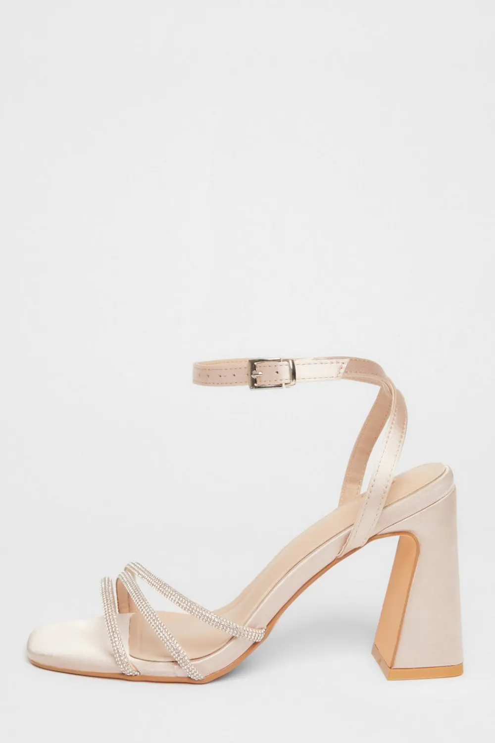 Quiz Occasion Shoes|Heels>Diamante Block Heels