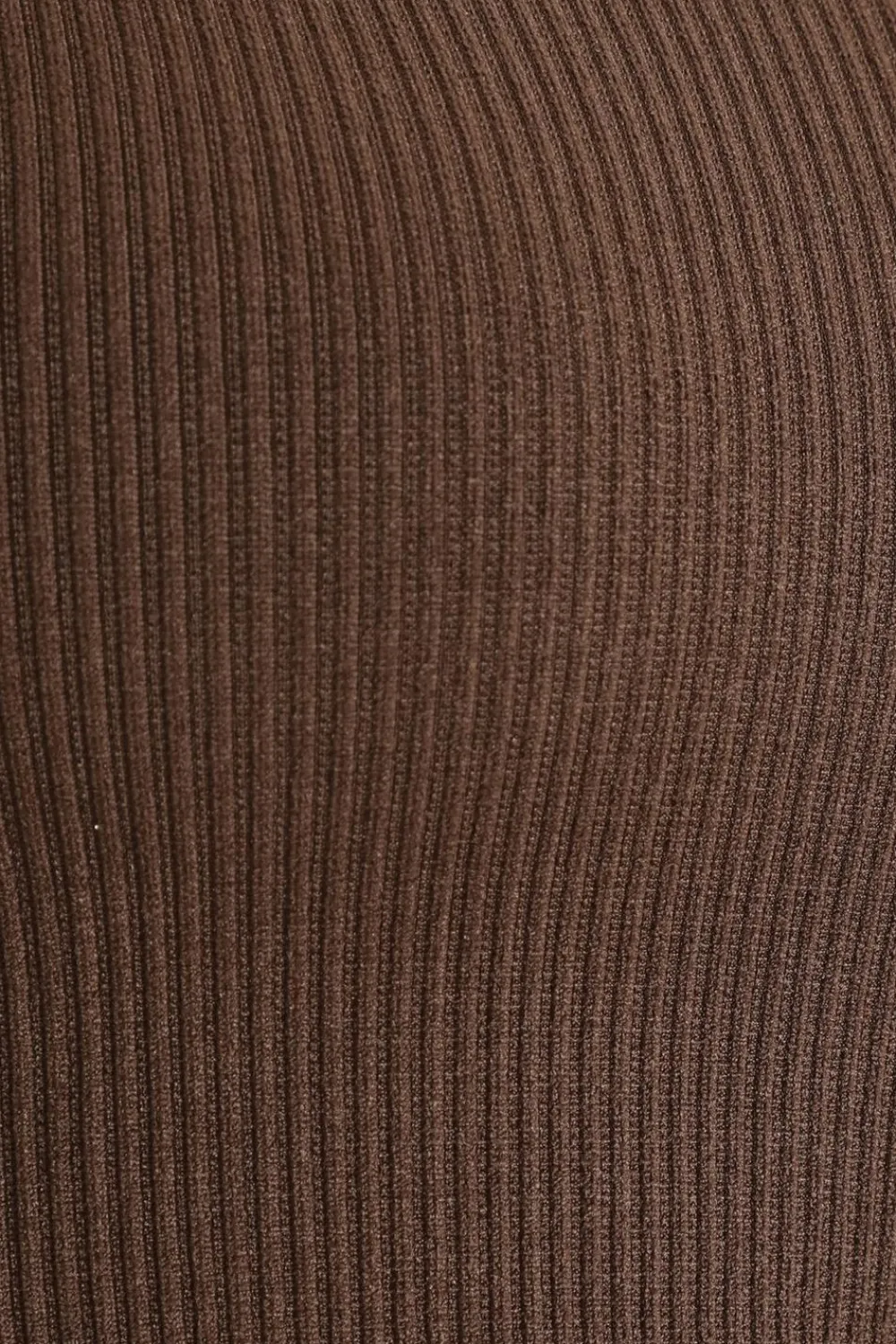 Quiz Day Tops|Crop Tops>Chocolate Ribbed Crop Top