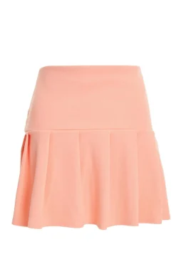 Quiz Skirts|Casual Clothing>Coral Pleated Mini Skirt