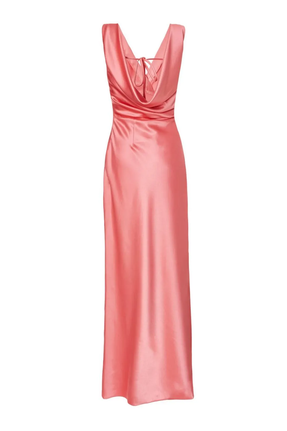 Quiz Prom Dresses|Prom & Ball>Satin Cowl Back Maxi Dress