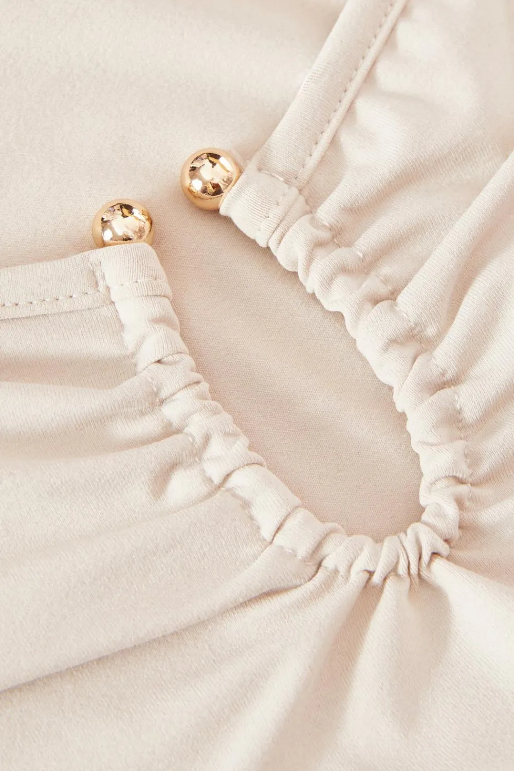 Quiz Day Tops|Bardot Tops>Cream Bardot Bodysuit