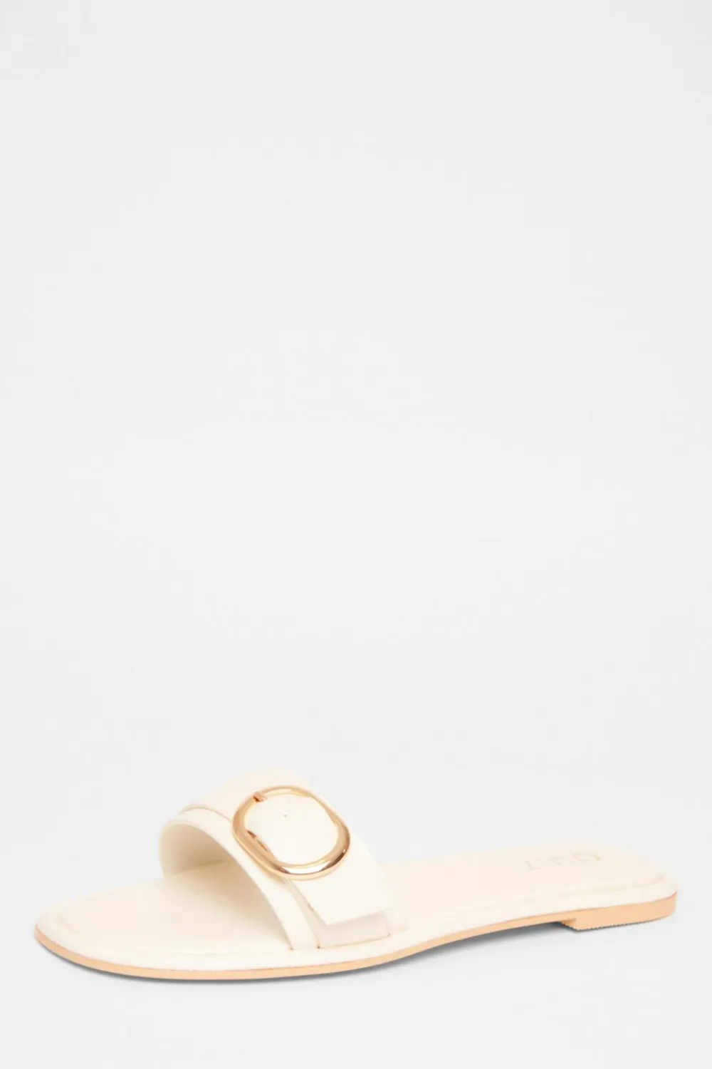 Quiz Sandals|Holiday Shoes>Buckle Flat Sandals