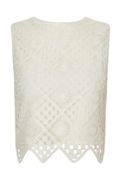 Quiz Summer Tops|Day Tops>Crochet Tank Top