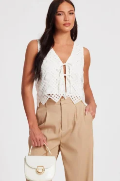 Quiz Waistcoat|Summer Tops>Crochet Waistcoat