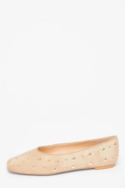 Quiz Pumps|Flats>Faux Suede Diamante Pumps