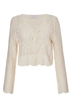 Quiz Summer Clothes|Knitwear>Knit Cropped Cardigan