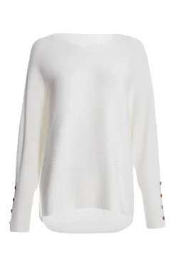 Quiz Jumpers|Everyday Essentials>Light Knit Buttoned Jumper