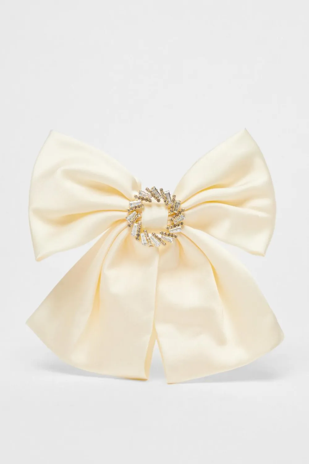 Quiz Hair Accessories>Satin Embellished Hair Bow