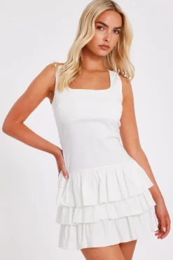 Quiz Summer Clothes|Holiday>Tiered Mini Dress