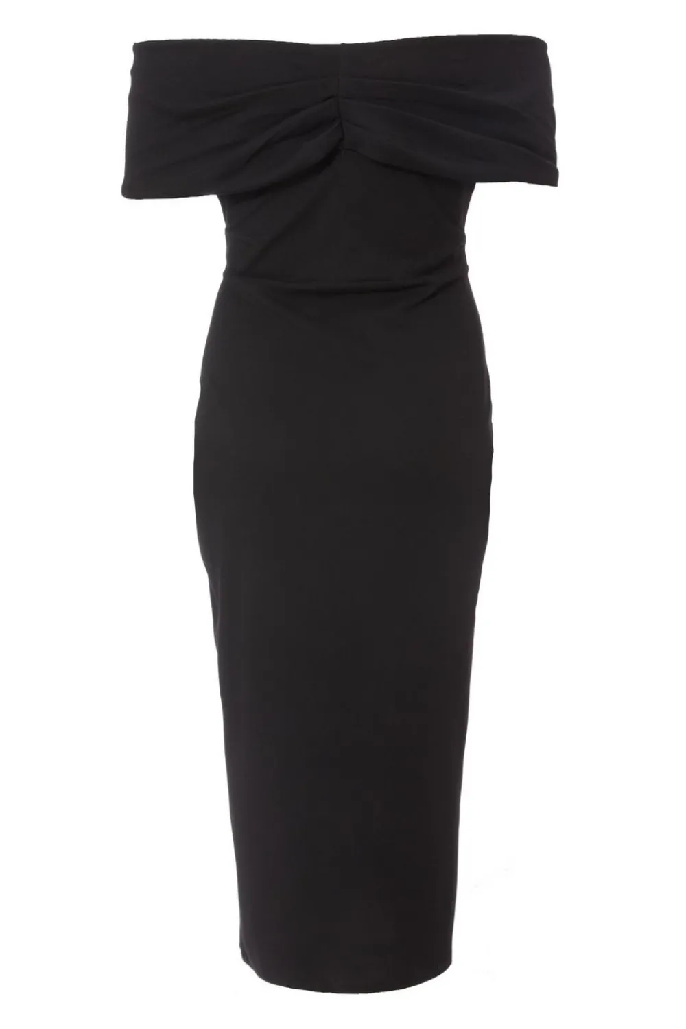 Quiz Evening Dresses|Christening Guest>Curve Bardot Midi Dress