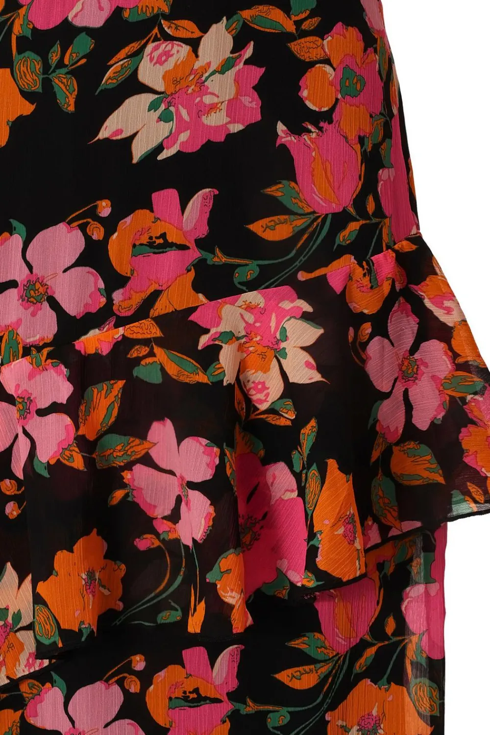 Quiz Day At The Races|Christening Guest>Curve Black Floral Midaxi Dress