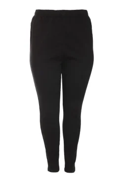 Quiz Leggings|Casual Clothing>Curve Black Jeggings