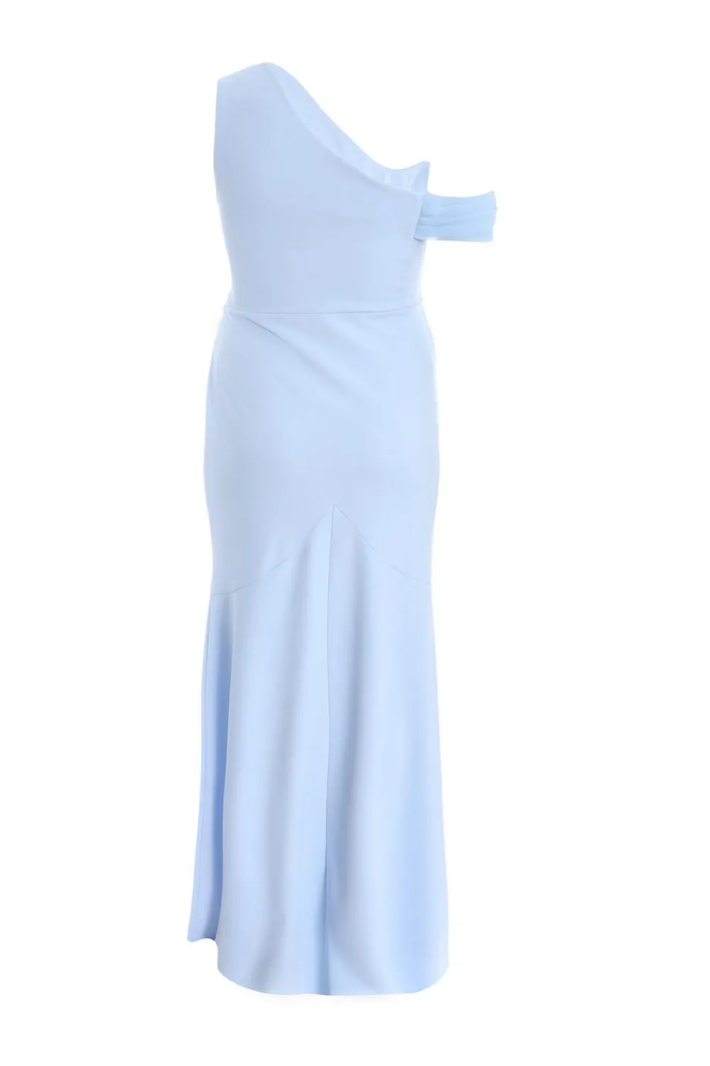 Quiz Prom Dresses|Prom & Ball>Curve Blue Cowl Neck Maxi Dress