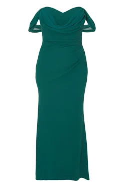 Quiz Prom Dresses|Prom & Ball>Curve Chiffon Bardot Maxi Dress
