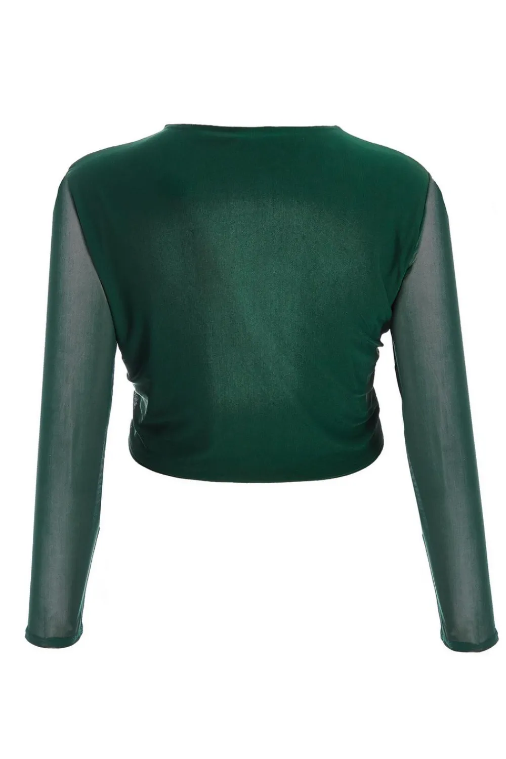 Quiz Going Out Tops|Crop Tops>Curve Mesh Crop Top
